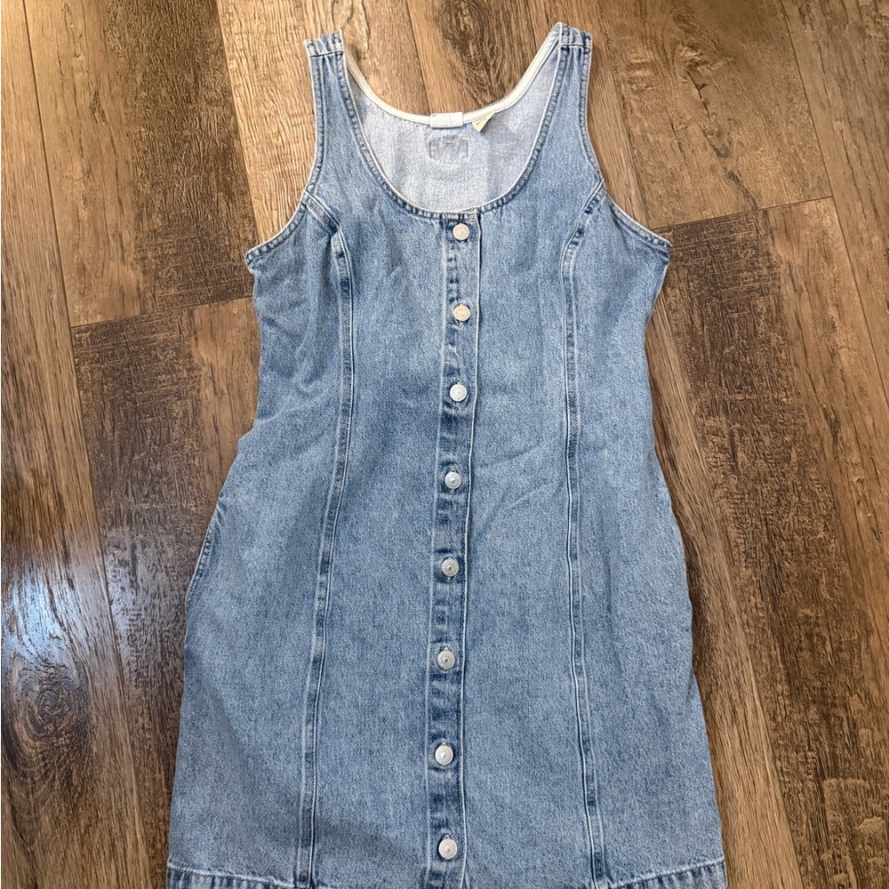 Levi's Light Blue Denim Dress Button Up